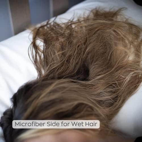 כרית סאטן של אוקטוקורל הפיכה למיקרופייבר סופג לשיער רטוב | רך יותר ממשי | קירור כרית סאטן קירור | כרית משי טבעונית